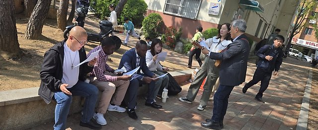 원곡동 다문화거리 부활절 연합예배